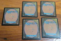 5x MTG Island (251) - Foil, NM-Mint, English Theros Beyond Death Magic - Image 2
