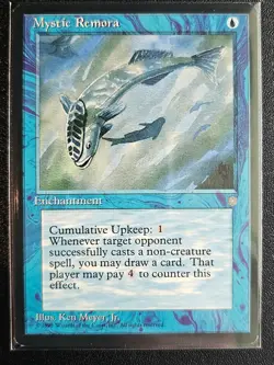 Mystic Remora - Ice Age - MTG - Magic the Gathering LP - Image 1