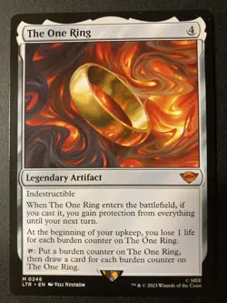 The One Ring - Lord of the Rings - Mtg - NM - Universes Beyond - Image 1