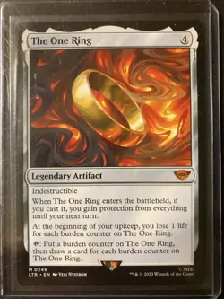 The One Ring - Lord of the Rings - Mtg - NM - Universes Beyond - Image 2
