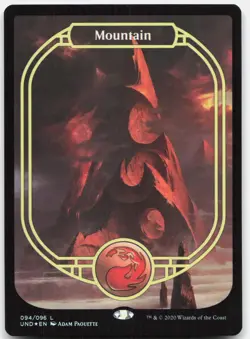 Mountain (Full Art) 94 Near Mint Unsanctioned Land Magic: The Gathering - Image 1