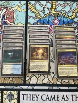 Opened And Sleeved Forces of the Imperium Commander Deck MTG Warhammer 40K - Image 4