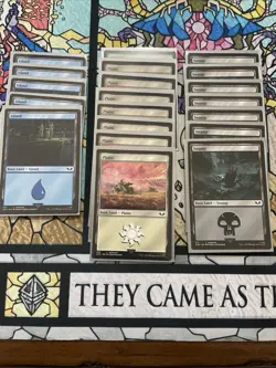 Opened And Sleeved Forces of the Imperium Commander Deck MTG Warhammer 40K - Image 5
