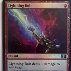 MTG Marvel Thor Lightning Bolt 0806 Uncommon FOIL Instant Red - Image 2