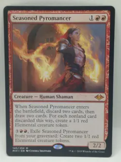 Seasoned Pyromancer Modern Horizons 145 MTG Regular - Image 1