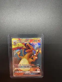 Pokemon Charizard GX Battle Academy Stamped 60 9/68 Hidden Fates NM TCG - Image 1