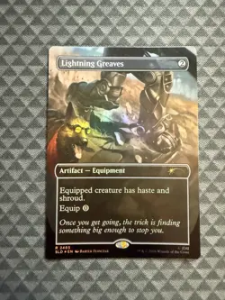 MTG Lightning Greaves #2465 Foil Rare Secret Lair Drop Series (SLD) - Image 1
