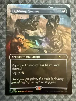 MTG Lightning Greaves #2465 Foil Rare Secret Lair Drop Series (SLD) - Image 2