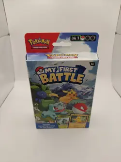 Pokemon My First Battle Two Mini Starter Decks Pikachu & Bulbasaur Sealed New EN - Image 1