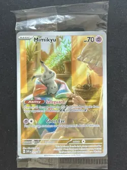 Mimikyu SVP075 Paldean Fates Black Star Promo SEALED Pokemon TCG NM - Image 1