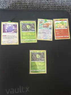 Pokemon TCG Pokemon GO Unpeeled Ditto bundle - Numel 013 Spinarak 006 Bidoof 059 - Image 1