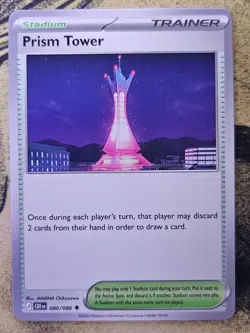 Prism Tower 080/086 Uncommon Chaos Rising Pokemon Near Mint - Image 1