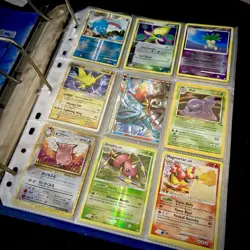 Pokemon 100x Holos Legend Championship Collection Vintage Modern Lot Binder Page - Image 1