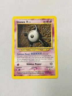 Unown [X] 30/105 Neo Destiny Regular Rare LP - Image 1