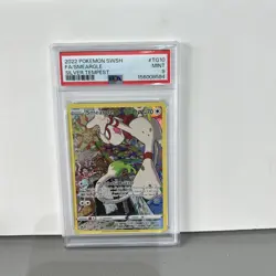 Pokemon TCG Smeargle TG10/TG30 Silver Tempest Trainer Gallery PSA 9 mint - Image 1