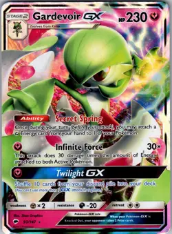 Gardevoir GX 93/147 Holo GX Rare Burning Shadows Pokemon Near Mint - Image 1