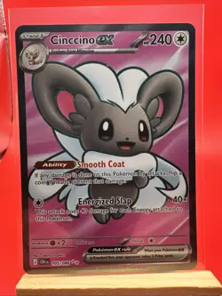 Pokemon TCG Cinccino Full Art 105/086 Chaos Rising Ultra Rare Near Mint NM - Image 1