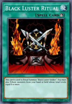 Black Luster Ritual YGLD-ENA36 NM Yu-Gi-Oh! - Image 1
