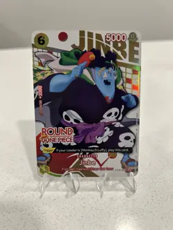 Jinbe One Piece Round One Trading Card Holo Foil - Image 5