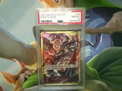 2024 One Piece TCG OP08 Kaido & Linlin PSA 10 GEM MT #119 - Image 1