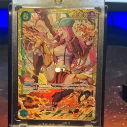 Bandai One Piece CCG Jewelry Bonney OP07-019 Legacy Master Special Foil Art - Image 1
