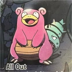 Pokemon TCG Slowbro 090/084 Illustration Rare IR Pitch Black Near Mint English - Image 1
