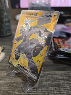 Zekrom ex 158/086 - Ultra Rare Full Art Holo - Black Bolt/White Flare - English - Image 2
