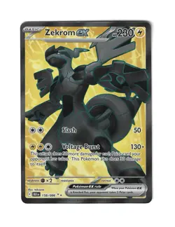 Zekrom EX 158/086 Black Bolt Holo Ultra Rare Full Art | NM - Image 1