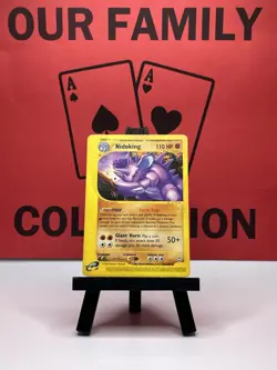 Nidoking 24/147 Rare Aquapolis Non Hoo Pokemon Card - Image 1