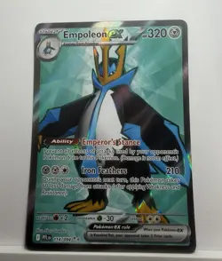 Empoleon ex 114/094 Ultra Rare Phantasmal Flames Pokemon Cards - Image 1