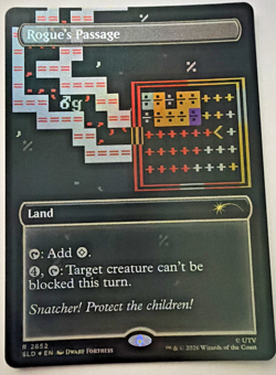 Rogue's Passage #2652 Rainbow Foil Secret Lair Drop MTG Near Mint NM Magic Card - Image 1