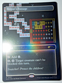 Rogue's Passage #2652 Rainbow Foil Secret Lair Drop MTG Near Mint NM Magic Card - Image 2