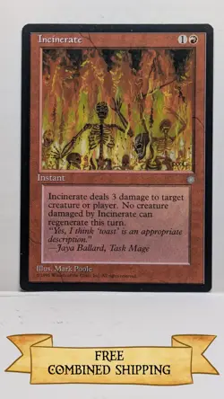 4x Incinerate Ice Age Regular - Image 5