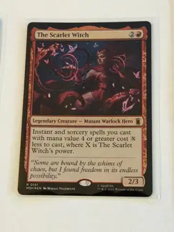 The Scarlet Witch Marvel Super Heroes Foil 151 - Image 1