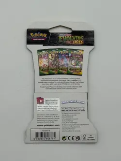 Lot of (4) Pokemon TCG Evolving Skies Sleeved Booster Packs SEALED NEW - Image 2