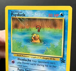 Psyduck 20 #20 Black Star Promo WOTC Wizards of the Coast Pokemon Card Near Mint - Image 3