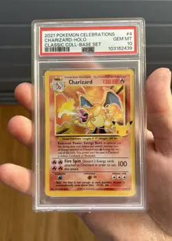 Charizard Celebrations 4/102 PSA 10 Pokemon - Image 1
