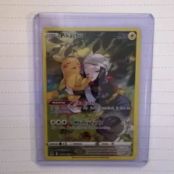Pokemon TCG: Lost Origin TG05/TG30 -PIKACHU- Trainor Gallery Holo Rare - Image 1