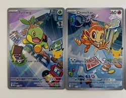 Pokemon First Partner Collection Series 1 Sinnoh Set Turtwig, Chimchar & Piplup - Image 2