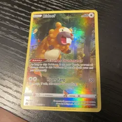 The Pokemon Company Bidoof GG29/GG70 Crown Zenith GG Ultra Rare Holo Full Art - Image 1