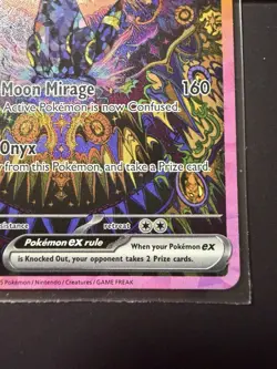 2025 POKEMON PRISMATIC EVOLUTIONS UMBREON EX 161/131! SPECIAL ILLUSTRATIONS RARE - Image 4