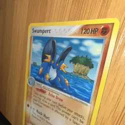 Deck Exclusive Holo Rare Swampert Crystal Guardians 27/100. No Stamp. - Image 3