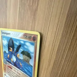 Deck Exclusive Holo Rare Swampert Crystal Guardians 27/100. No Stamp. - Image 5