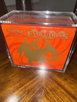 Pokemon XY Evolutions CHARIZARD ETB ELITE TRAINER BOX SEALED (Sm Tear) With Case - Image 1
