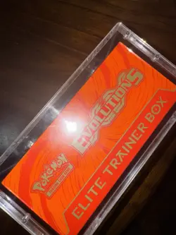 Pokemon XY Evolutions CHARIZARD ETB ELITE TRAINER BOX SEALED (Sm Tear) With Case - Image 2
