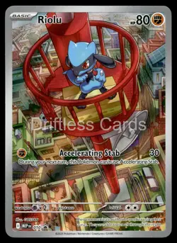 Riolu 010 Holo Promo ME: Mega Evolution Promo Pokemon NM/M - Image 1