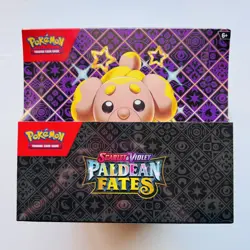 Pokemon Paldean Fates Tech Sticker Collection Sealed Display Case Fresh - Image 4