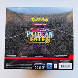 Pokemon Paldean Fates Tech Sticker Collection Sealed Display Case Fresh - Image 5