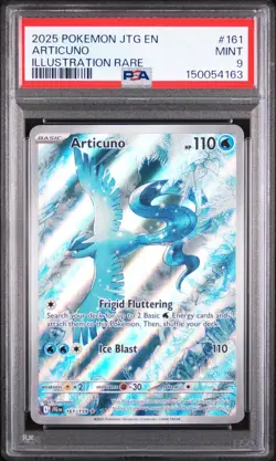 Pokemon TCG Articuno Illustration Rare 161/159 Journey Together- PSA 10 Gem Mint - Image 1
