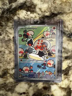 Clobbopus 207/191 Illustration Rare Surging Sparks Pokemon Near Mint - Image 1
